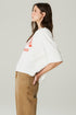 T-SHIRT COLEGE BRANCO